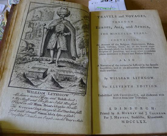 Lithgow, William - Travels and Voyages through Europe, Asia and Africa, 11th Edition, Edinburgh 1770